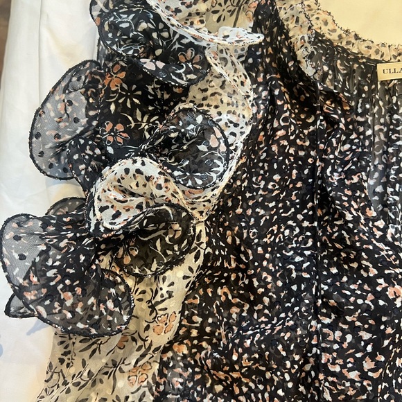 Ulla Johnson short sleeve ruffle blouse - Picture 4 of 4